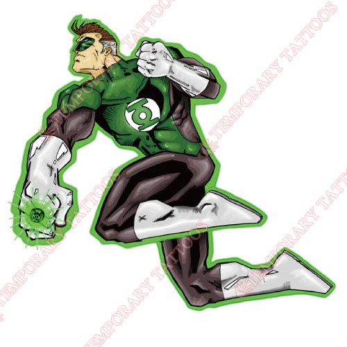 Green Lantern Customize Temporary Tattoos Stickers NO.138